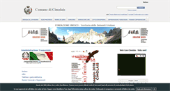 Desktop Screenshot of comune.cimolais.pn.it